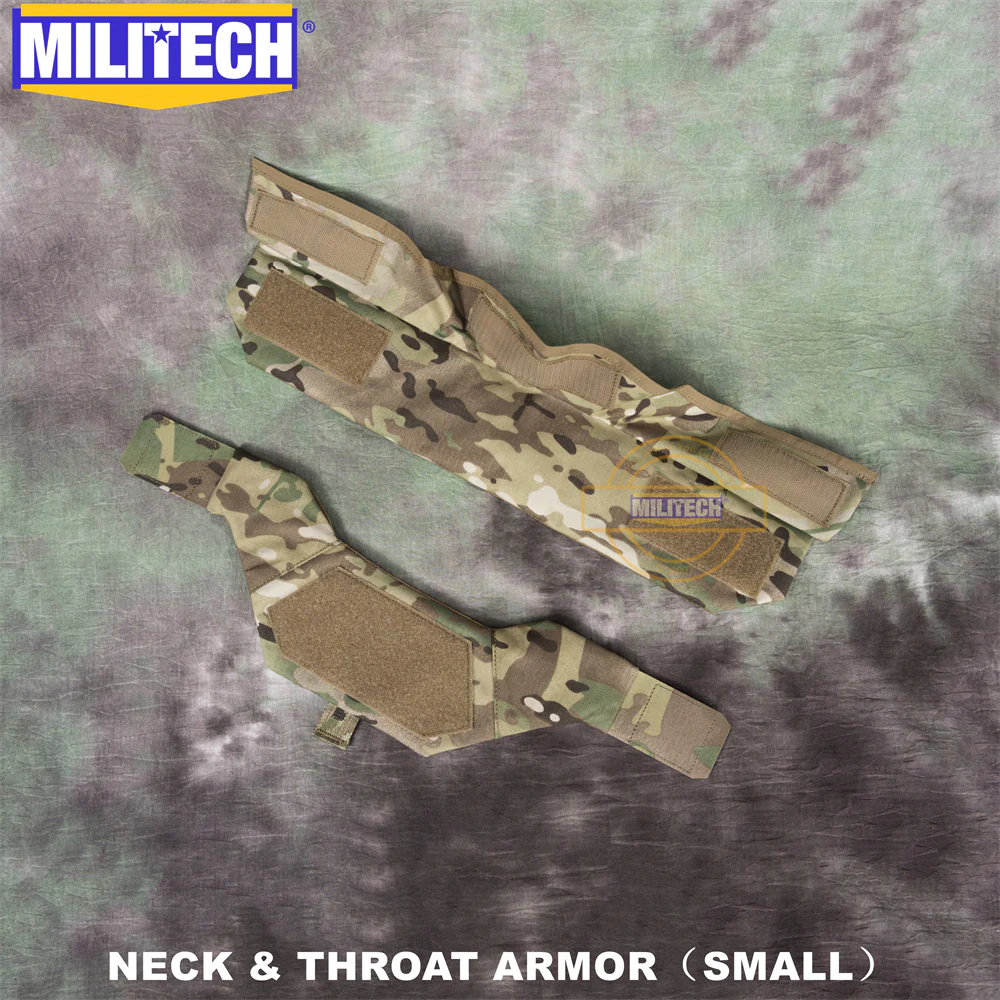 MILITECH® NIJ IIIA 0108.01 Modular Ballistic Neck and Throat Protector (Small) - Image 4