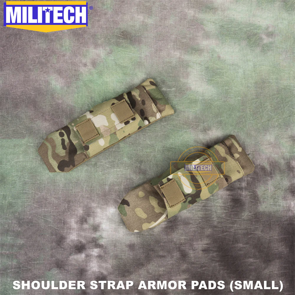 MILITECH® NIJ 3A IIIA 0108.01 Ballistic Shoulder Strap Armor Pads Small Set - Image 3