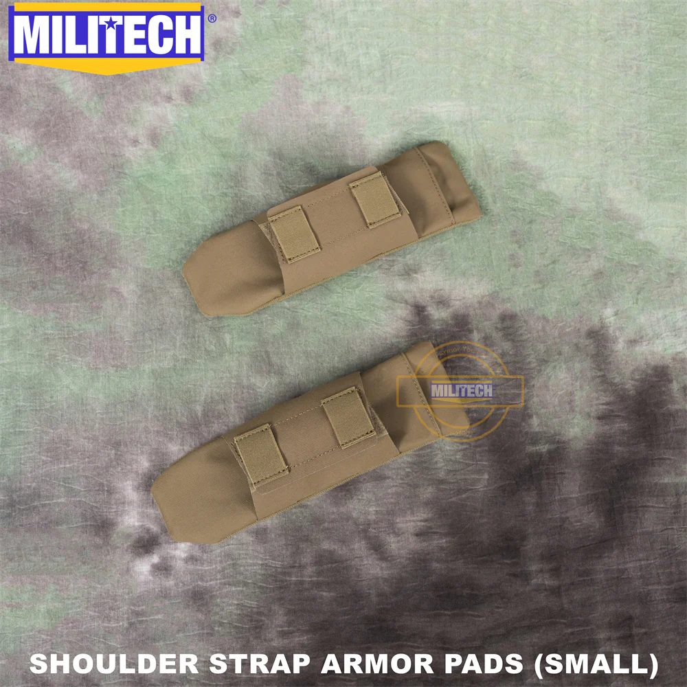 MILITECH® NIJ 3A IIIA 0108.01 Ballistic Shoulder Strap Armor Pads Small Set - Image 7