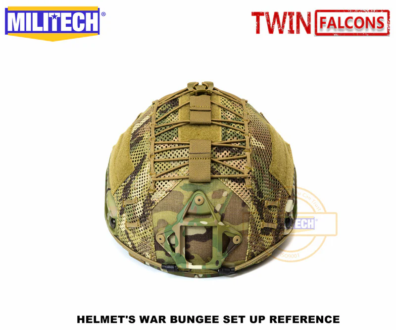 TWINFALCONS Fast High Cut Helmet Cover For MILITECH High Cut Helmet - Image 3