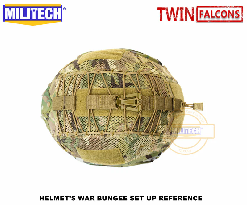 TWINFALCONS Fast High Cut Helmet Cover For MILITECH High Cut Helmet - Image 5